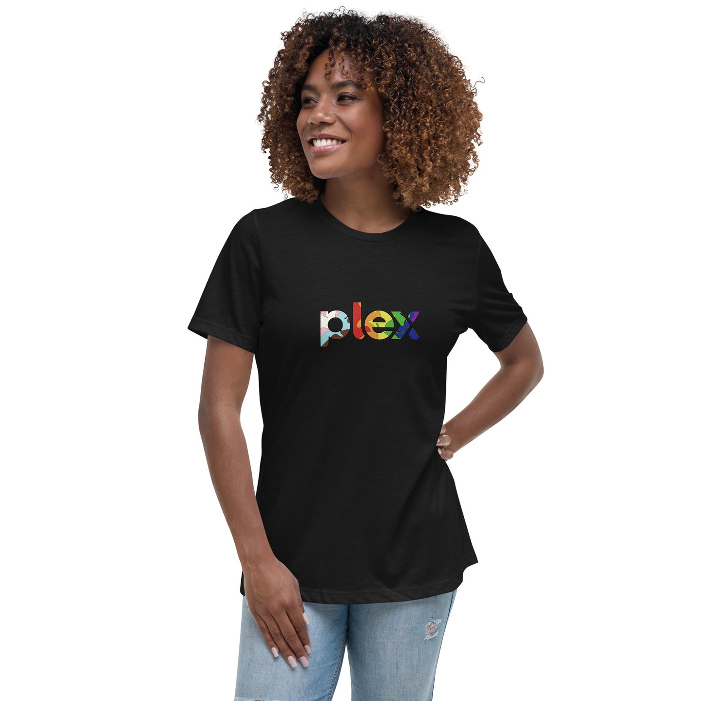 Women's Pride Rainbow Logo T-Shirt