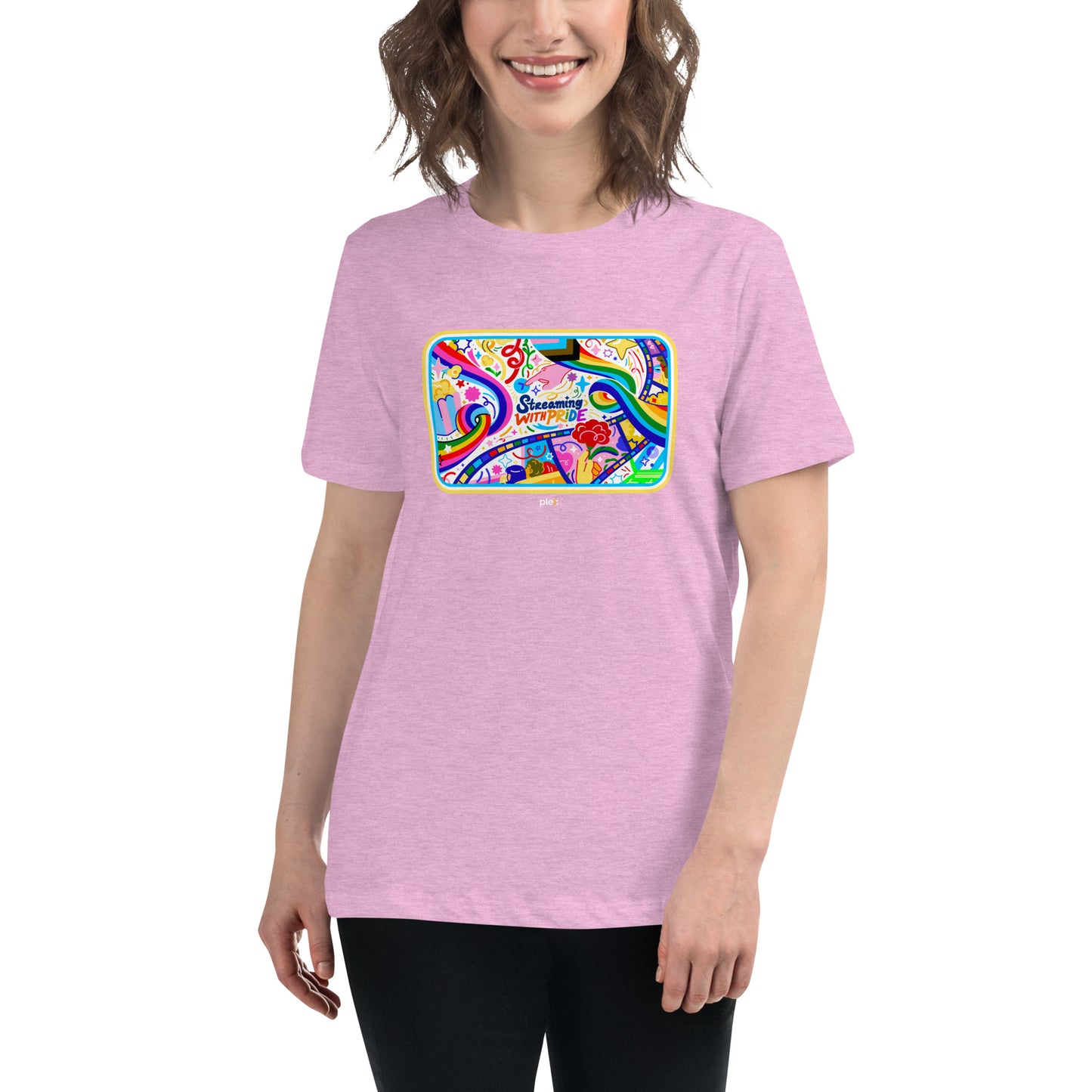 Women's Streaming with Pride T-Shirt